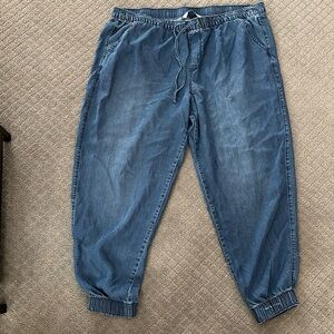 Nine West denim joggers xxl